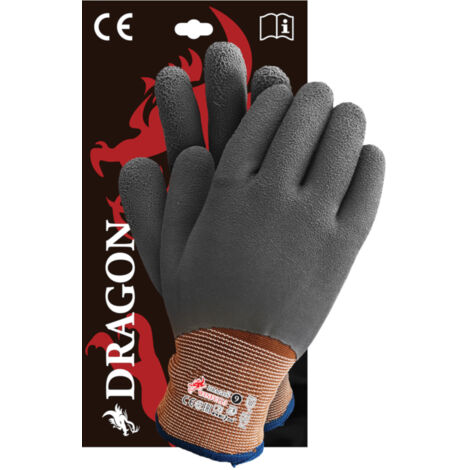 Winter Arbeitshandschuhe mit Latex Schaumbeschichtung, gefüttert 7