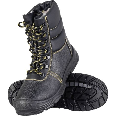 Winter-Arbeitsstiefel BRYES-TWO-OB Leder Größe 41