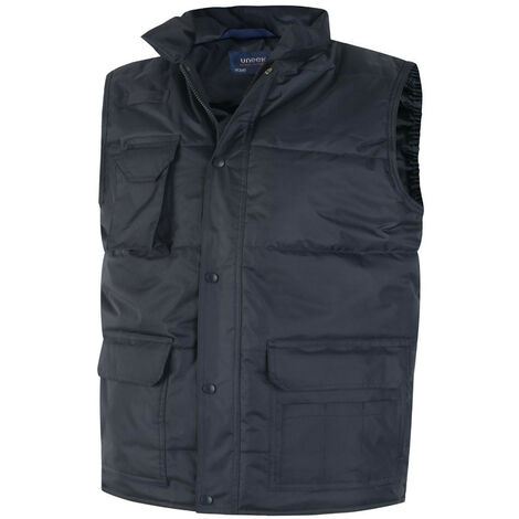 Winter Arbeitsweste 250 g/m2 Unisex Blau 3XL