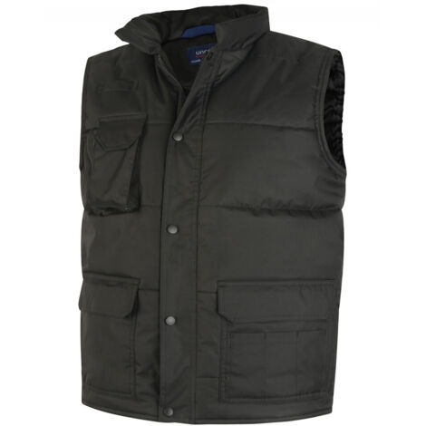 Winter Arbeitsweste 250 g/m2 Unisex Schwarz L