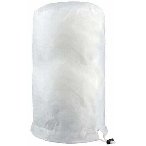 Winter cover for plants, winter cover for olive trees, winter cover for trees, protective cover for tomatoes and lemon trees, winter cover for plants, garden planting bag, non-woven fabric (80×100cm, 