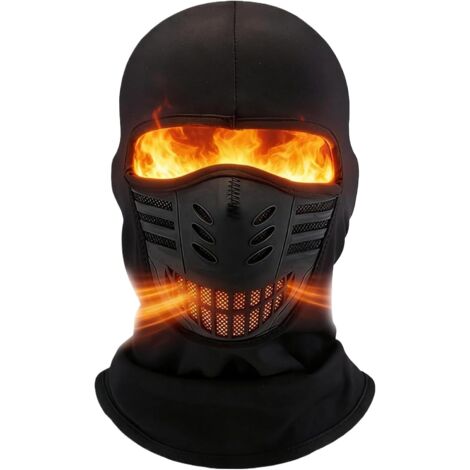 Winter-Gesichtsmaske für Damen – Dicke, umfassende Schutzwirkung, ideal zum Radfahren, Motorradfahren und Snowboarden bei kaltem Wetter