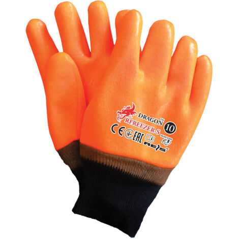 Winter-Gummihandschuhe gefüttert
