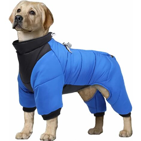 Zellar Hunderegenmantel mit Kapuze & Kragenloch & sicheren reflektierenden Streifen ultraleichte atmungsaktive 100% wasserdichte Regenjacke mittelgroße Hunde
