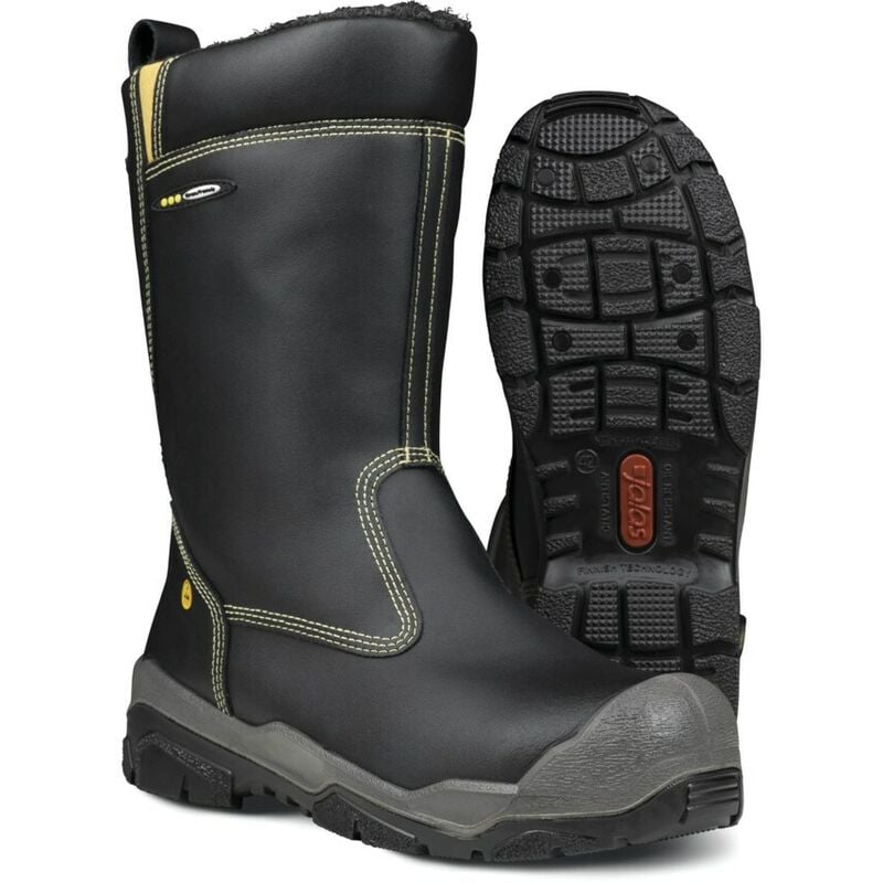 Ejendals 1898W Winter King S3, SRC, Ci, Hro, Hi, Wg Boot Black SZ-36 UK-3