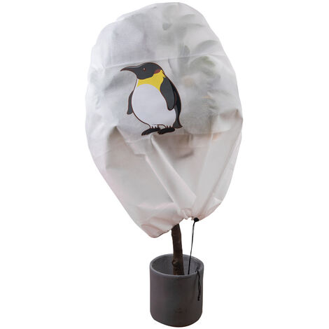 Winter Plant Cover Anti-Frost Plant Cover, Non-Woven Fabric Keep Warm and Cold-Proof, 80x110cm