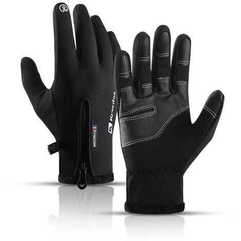 Winter Thermo Handschuhe Damen Herren Touchscreen Sport Fahrrad Bike Gr S-XL 
