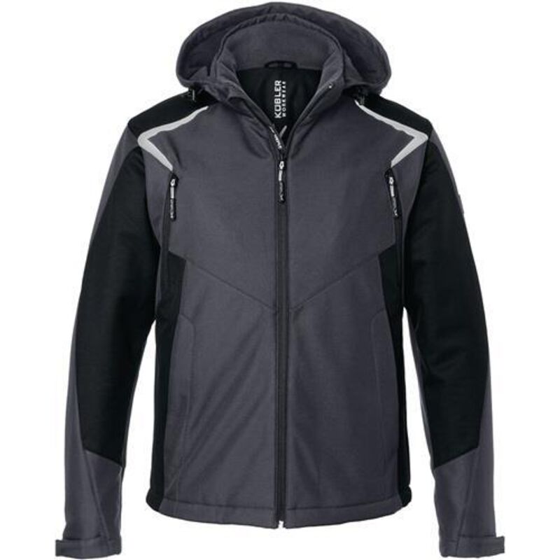 Kübler Bodyforce Winter Softshell Jacke Anthrazit/Schwarz xl