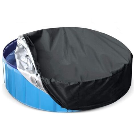 Winterabdeckung für Aufstellpools, 210D Oxford-Gewebe, wasserdicht und reißfest, geeignet für alle Arten von 200x30cm Pools