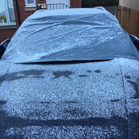 Winterliche Auto-Windschutzscheibenabdeckung, dicke Frostschutz-Schneeabdeckung, Auto-Außenzubehör