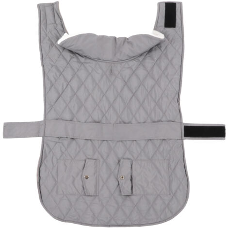 Winterlicher Hundemantel, winddicht, verstellbar, weich, warm, für mittelgroße bis große Hunde (Pudel, Labradore, XL).