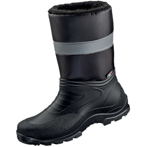 Winterschlupfstiefel Skagen Gr.39 schwarz PVC/Nyl.m.Reflexstreifen