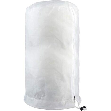 KEYOUNG Winterschutz Für Pflanzen, Groß Frostschutz Schutzhülle Pflanzensack Für Kübelpflanzen, Atmungsaktiv Reißfest Wiederverwendbar Winter Pflanzenschutzsack Pflanzenabdeckung Frostschutz Vlies (200x240cm)