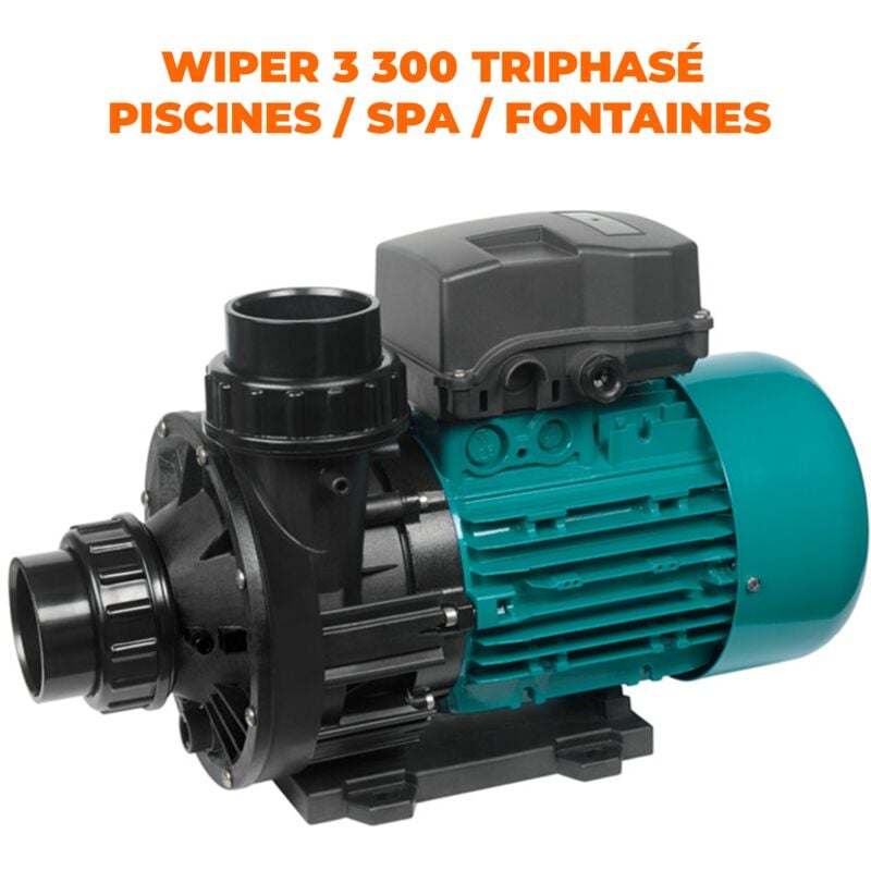 Espa - Pompe Wiper3 300 3 cv - 230/400 v triphasée pour balnéo
