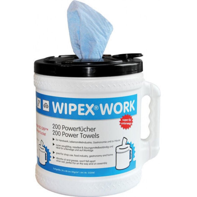 WIPEX-WORK Big Grip Distributeur de lingettes pour seau avec rouleau