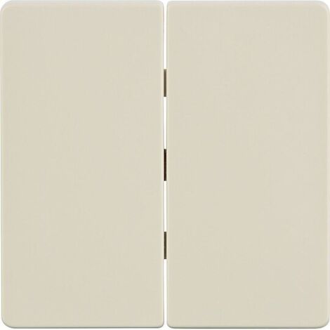 Wippe-2fach neutral elektroweiß/ 5 mm x 55 mm Schutzart IP20