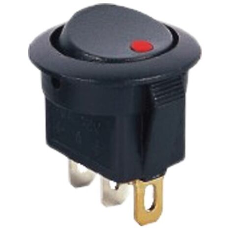 Wippschalter 6,5 A 250 V mit Kontrollleuchte