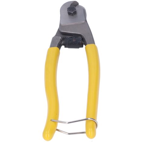 Wire Cutter Tool Steel High Sharpness Sturdy Durable Rustproof Effort Saving Ergonomic Design Cable Cutter