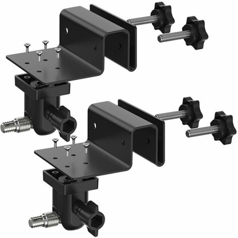 Wired Camera Mount Bracket, 2 Pcs, Black