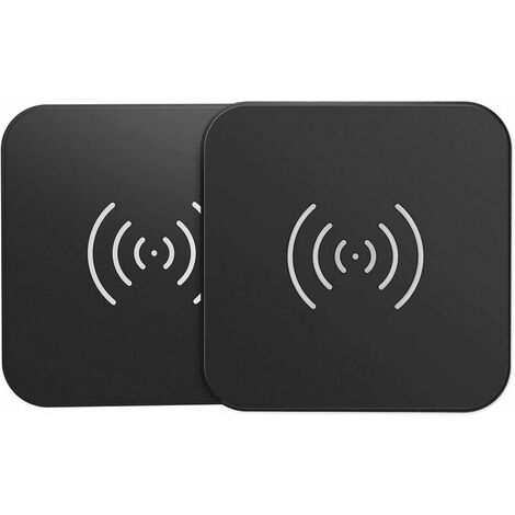 Wireless Charger 2 Pack, 10W Fast QI Induktion Ladestation kabelloses Ladegerät for iPhone SE 2020/11/ 11 Pro Max/XS MAX/XR/XS/X /8, Galaxy S20 / Note 10/9 / S10 / S9, AirPod 2/Pro