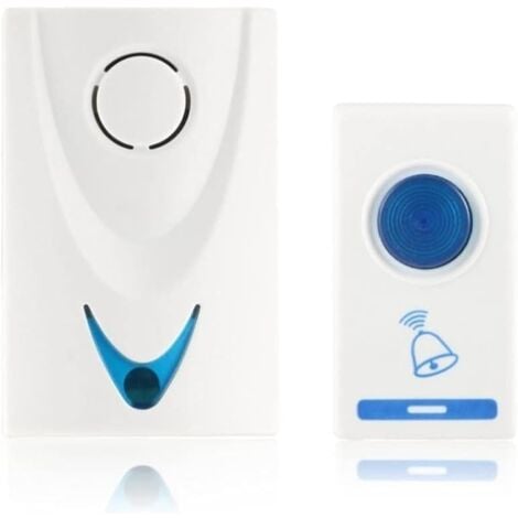 Wireless Doorbell, 32 UK Wall Chimes, 100m Range