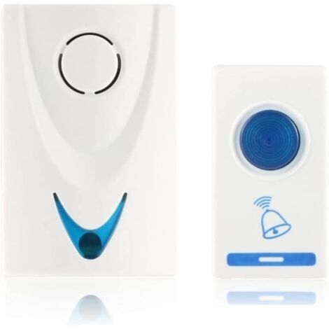 Wireless Doorbell, 32 UK Wall Chimes, 100m Range