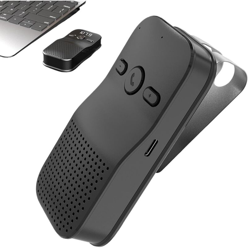 Wireless Handsfree Car Kit - Car Speaker, Hands-free Speaker for Mobile Phone Wireless Car Speaker with Built-in, AP Speaker