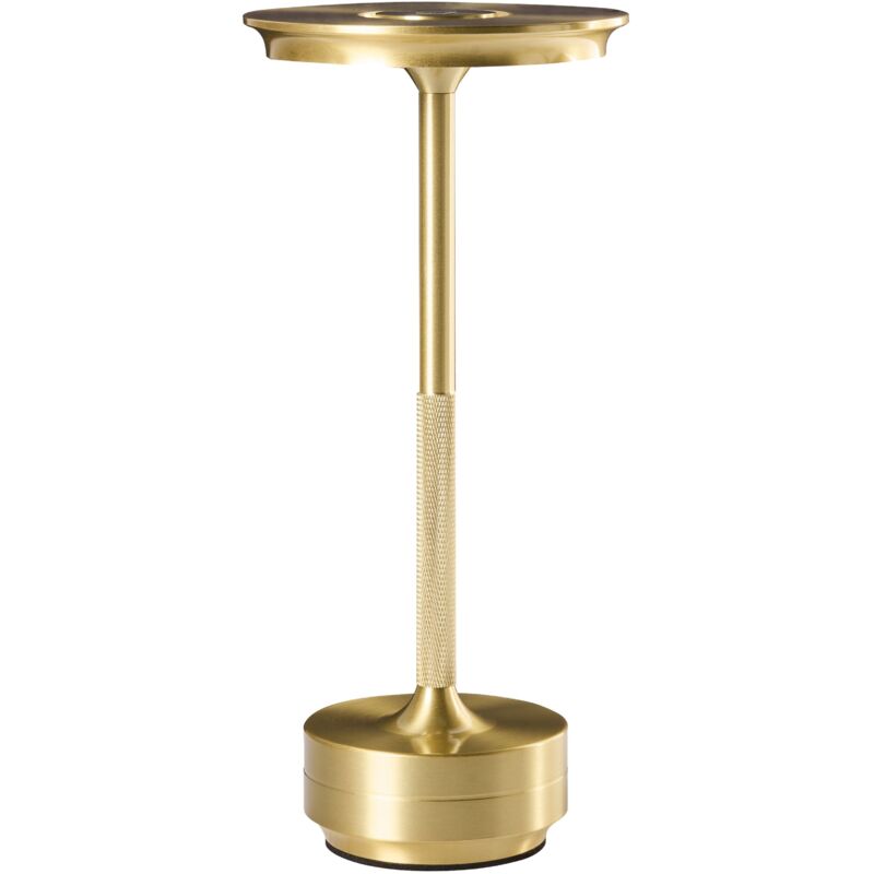 Image of Wireless Table Lamp Gold Metal Indoor&hellip;