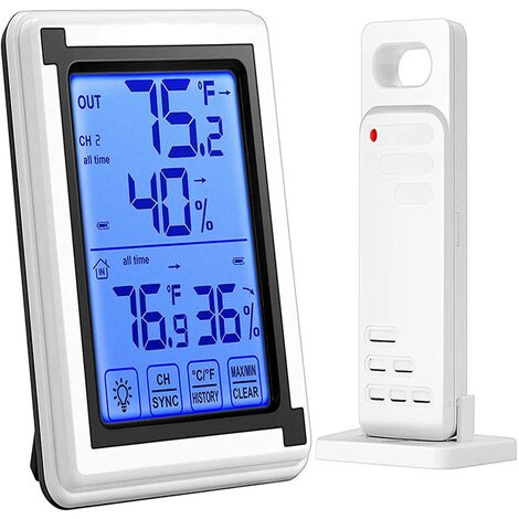 2pcs Dial Barometer Mini Indoor Humidity Meter for Home Adjustable Aneroid  Barometer Indoor Weather Barometer Temperature Gauge Barometer Metal