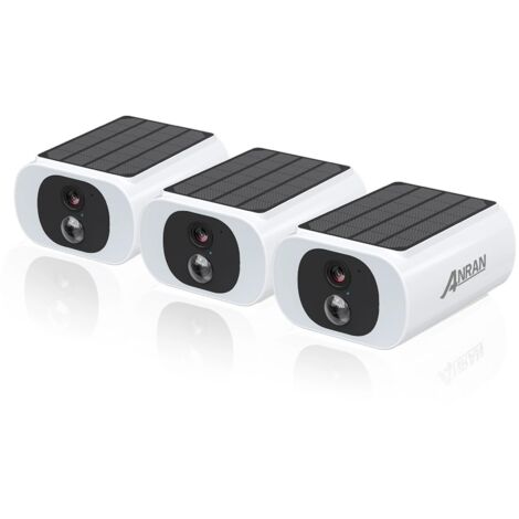 Wireless WLAN Kamera Solar 3er Set Outdoor Sicherheitskamera Nachtsicht