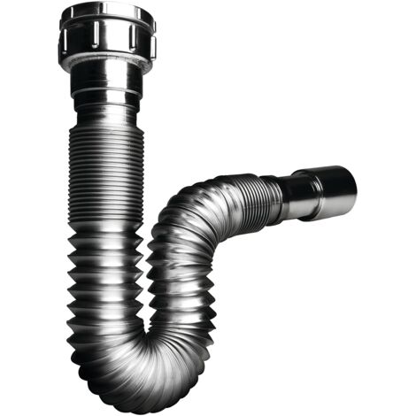 Wirquin 30722044 – Sifone estensibile cromo Evier D40 – 50, cromato
