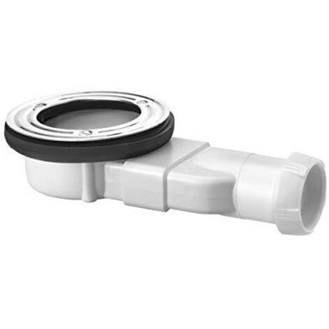 Wirquin 30722575 - Piletta per doccia extra piatta, senza cupola per piatti extra, colore: bianco