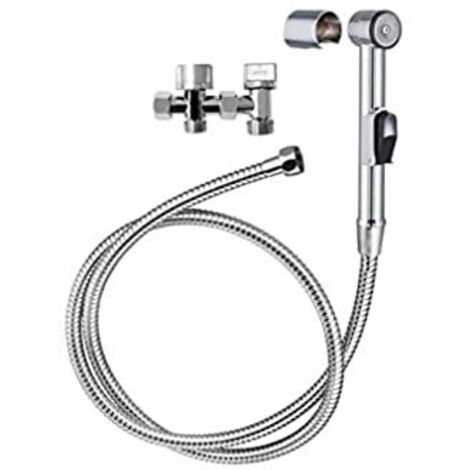 Wirquin 60720898 SHATTAF WC Combinato igienico, INOX