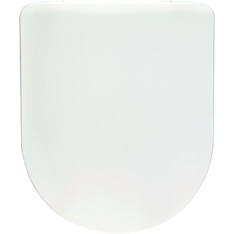 Wirquin - Abattant thermodur amiral Extra plat Blanc - Descente assistée Pro