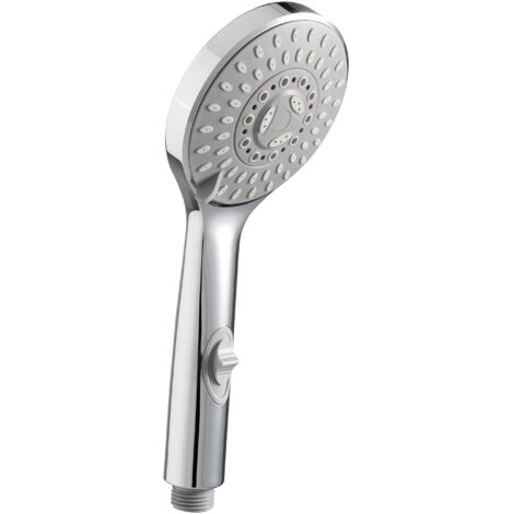 Wirquin – Douchette pour robinet 60720782 – Chromée brillante – 5 jets anticalcaires – Installation rapide sans outil – 12 l/min consommation d'eau