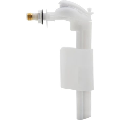 Wirquin – Flotteur de chasse d'eau 10724032 – Robinet à alimentation latérale F90 en laiton – Débit 7,5 L/mn – Temps de remplissage 38s à 3 bars