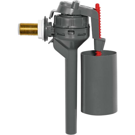 Wirquin – Flotteur de chasse d'eau 10723594 – Alimentation latérale 3/8'' – Embout en laiton – Débit 6L en 42s à 3 bars