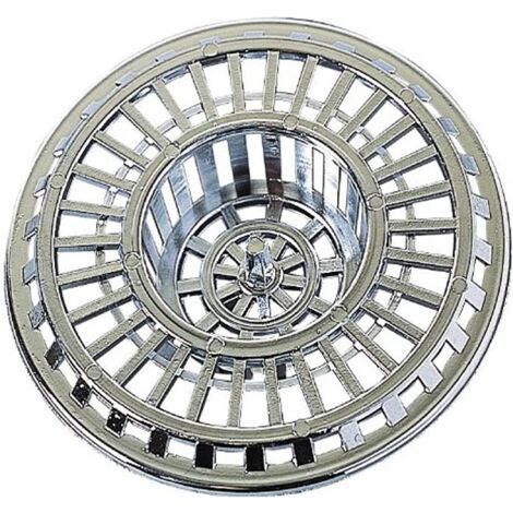 Wirquin – Grille anti-déchets 70 mm pour bonde d'évier – Empêche les débris de bloquer les canalisations – Utilisation salle de bain et douche