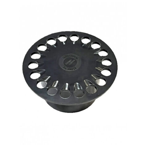 Wirquin – Grille pour bonde de sol 84mm – Diamètre intérieur 56mm – Accessoire siphon pour chantiers humides – Réf. 51081