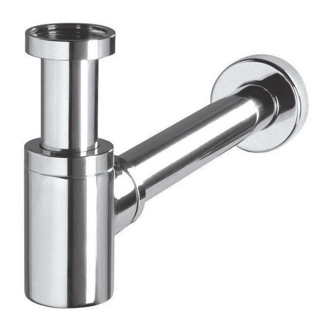 WIRQUIN Lineis Mini siphon  de lavabo  design en laiton 