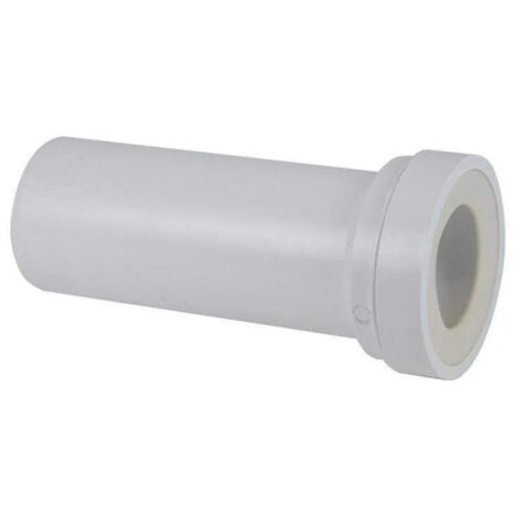 Wirquin – Manchon droit Ø100 pour bâti-support WC L244 mm – Sortie cuvette Ø80/105 mm – Connexion fiable et durable