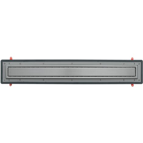 Wirquin Pro – Caniveau de douche 30720765 – Longueur 800 mm – Débit 79 L/min – Grille inox 304 L – Installation facile avec natte d'étanchéité