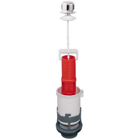 Wirquin Pro – Mécanisme de chasse d'eau simple à tirette blanche – Installation rapide – Compatible réservoirs standards – Fabrication française