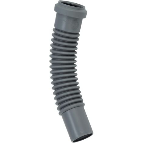 Wirquin – Raccord d'évacuation PVC souple 40mm – Corps flexible pour installations en cuisine et salle de bain – Emboîtement sans colle – Résistant jusqu'à 96°C