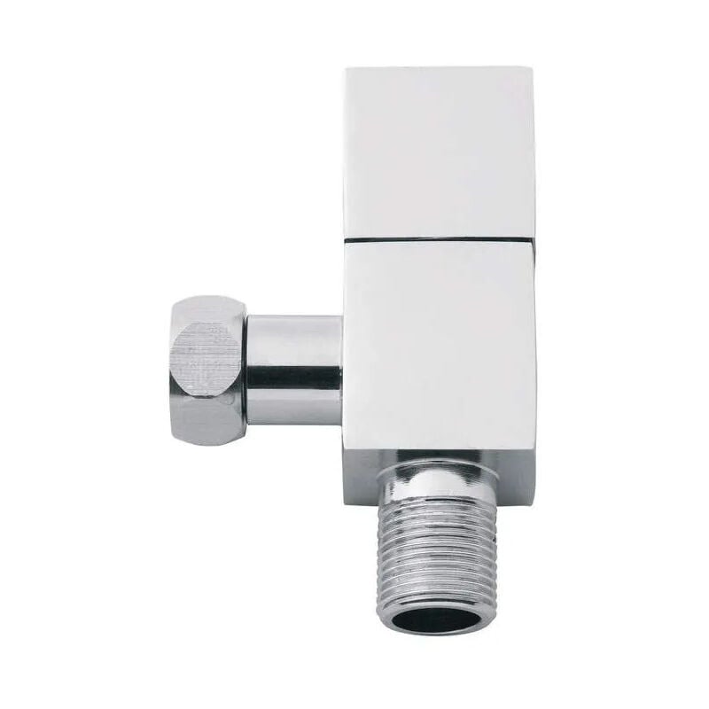 Robinet équerre WC, design carré