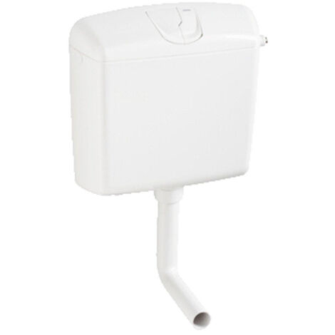 Wisa 1036 Réservoir WC suspendu bas duaflush blanc