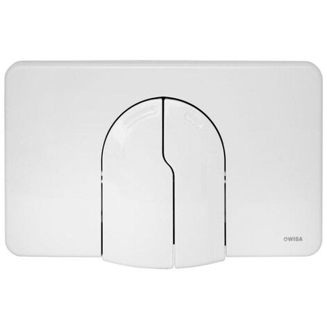 Wisa 2100 Plaque de commande pour dualflush pergamon