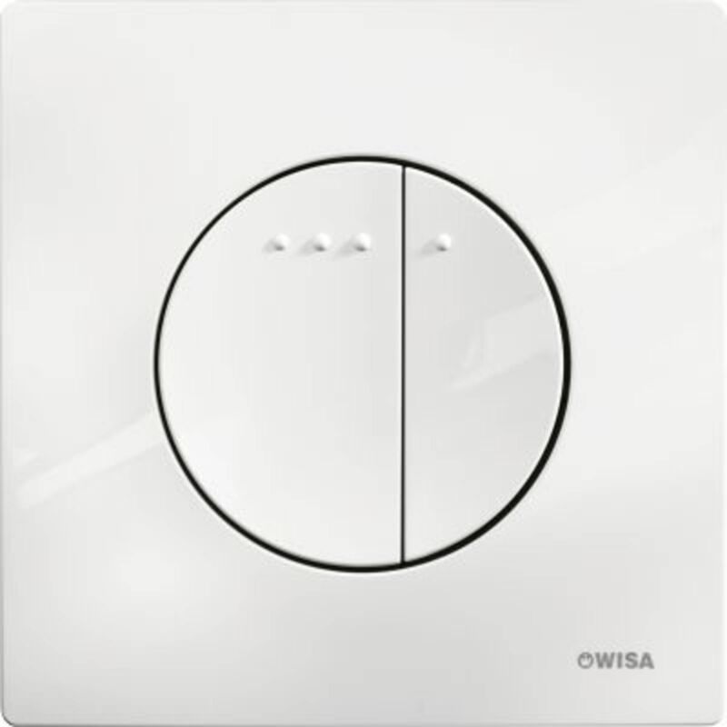 Wisa - Bedienungsplatte Quadro Enyo Df Weiß 8050416701