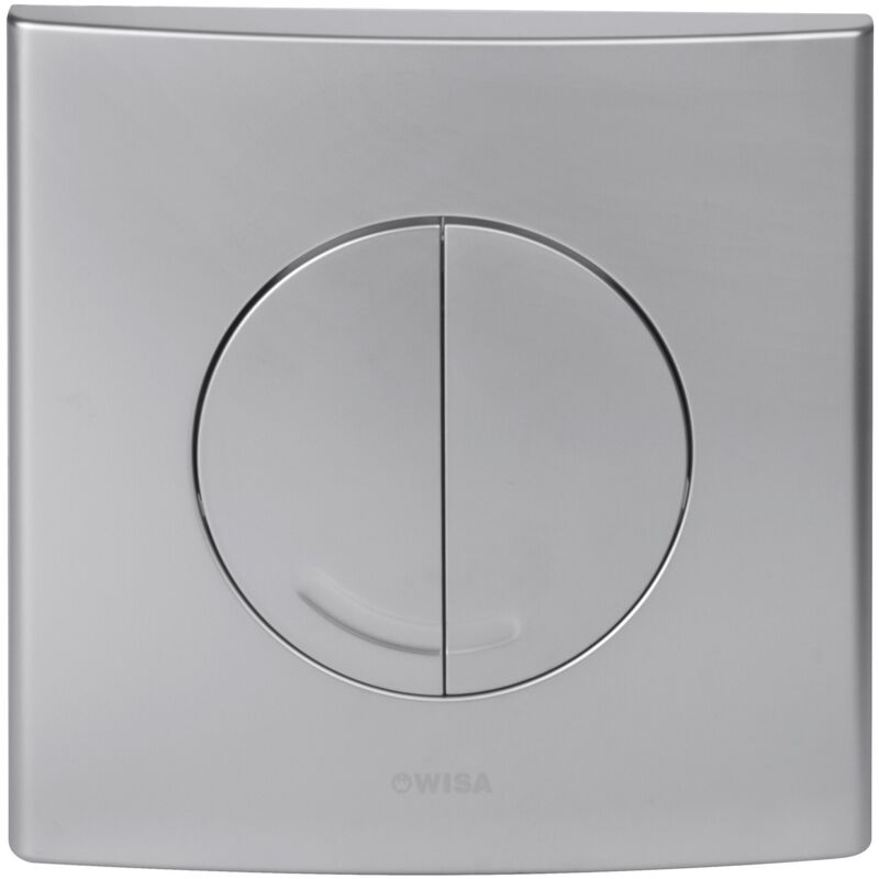 Wisa - Xs Bedienungsplatte Argos Df Kunststoff Mattchrom 8050414631