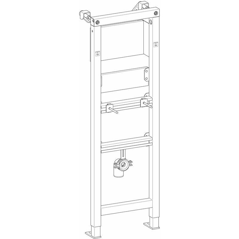 Wisa Xs Urinal Vorwand Element Trockenbau Einbau Wand Pissoir